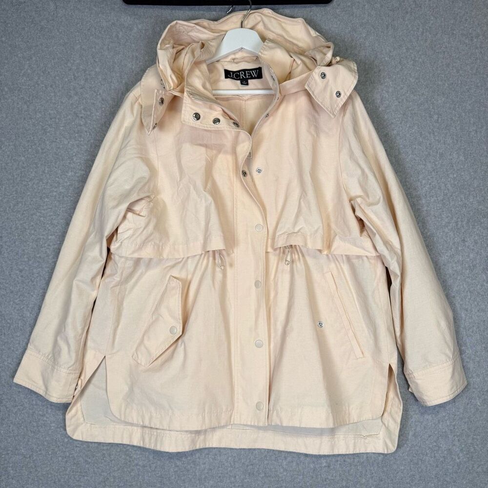J.Crew Perfect Lightweight Jacket in Soft Champagne Pink Women's Size Medium